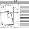 Кухонная мойка Mixline L 555234 (с сифоном)