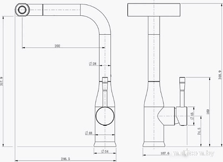 Смеситель Splenka S206.49.05