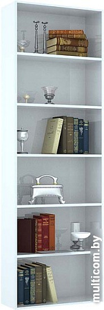 Стеллаж НК-Мебель Лофт 600 72230021 (белый)