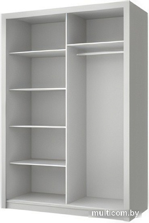 Шкаф распашной Anrex Oslo 150 (серый)
