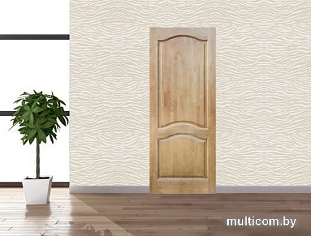 Межкомнатная дверь ПМЦ ДГ 7 60x200 (светлый лак)