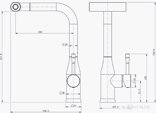 Смеситель Splenka S206.49.05