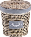 Корзина Natural House Лен EW-18S (серый)