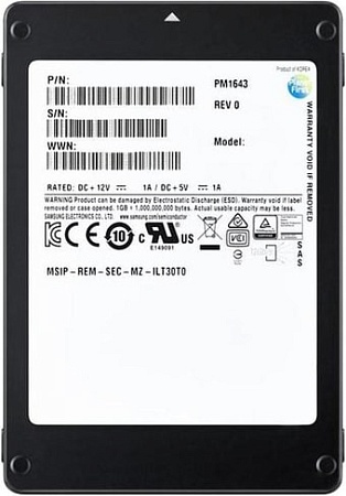 SSD Samsung PM1643a 3.2TB MZILT3T2HBLS-00007
