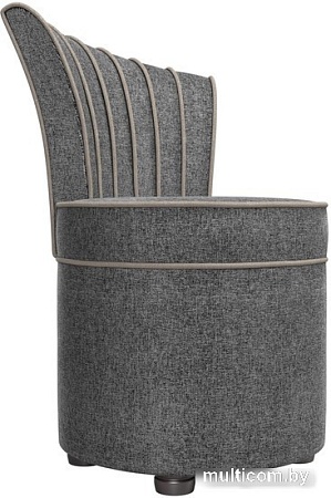 Интерьерное кресло Лига диванов Ирис (рогожка, серый/бежевый)