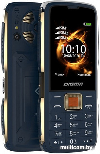 Мобильный телефон Digma Linx R240 (синий)