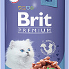 Пресервы Brit Premium для котят телятина с морковью в желе 85 г