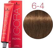 Крем-краска для волос Schwarzkopf Professional Igora Royal Permanent Color Creme 6-4 60 мл