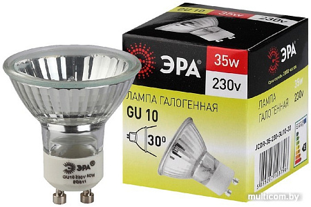 Галогенная лампа ЭРА GU10-JCDR (MR16)-35W-230V C0027385