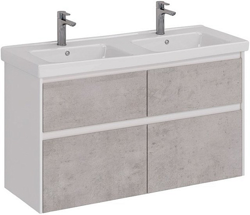 Lemark Тумба под умывальник Combi 125 LM03C125T (белый)