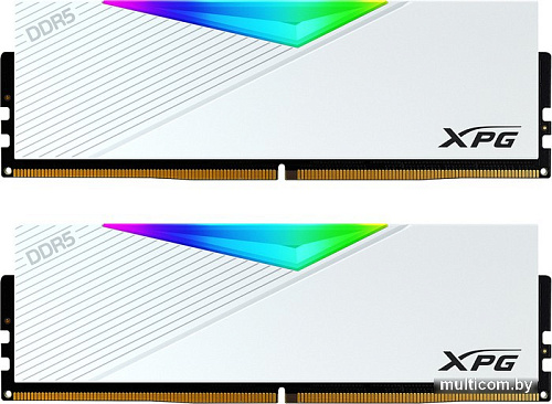 Оперативная память ADATA XPG Lancer RGB 2x32ГБ DDR5 6000МГц AX5U6000C3032G-DCLARWH