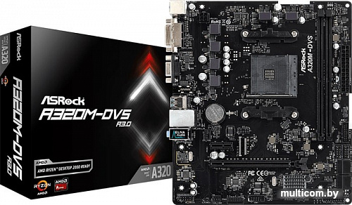 Материнская плата ASRock A320M-DVS R3.0