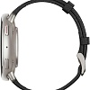 Умные часы Amazfit Active 2 Premium (серебристый, с черным кожаным ремешком)