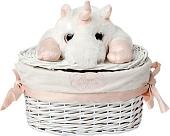 Корзина Natural House Единорог EW-86 XS (белый)