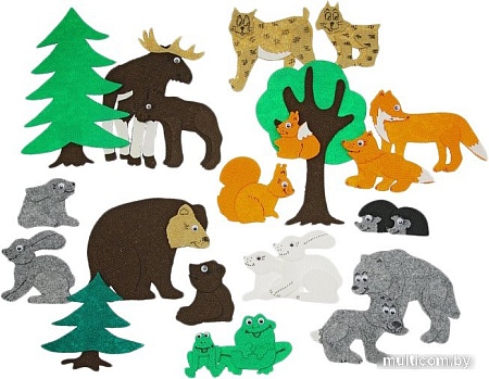 Развивающая игра Lip Lip Веселые липучки. Дикие животные LIP1067