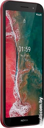 Смартфон Nokia C1 Plus (красный)