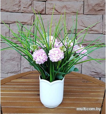 Искусственное растение Forgarden В горшке BN10675 (розовый)