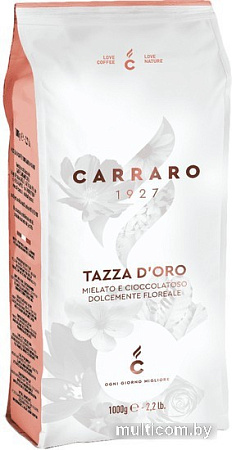 Кофе Carraro Tazza D'oro в зернах 1 кг