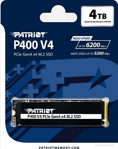 SSD Patriot P400 V4 4TB P400VP4TBM28H