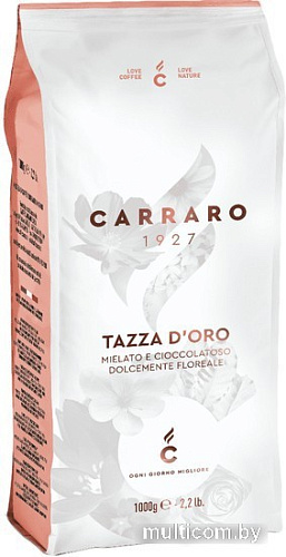 Кофе Carraro Tazza D'oro в зернах 1 кг