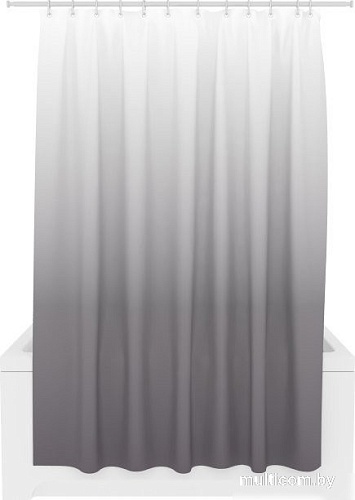 Шторка-занавеска для ванны Fora Peva Grafit FOR-PV16
