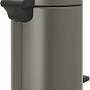 Brabantia Pedal Bin NewIcon 3 л (платиновый)
