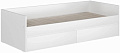 Кровать с выдвижным спальным местом Mio Tesoro Кастор раздвижная 90x200 2.03.08.120.1 (белый)