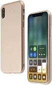 Чехол для телефона Case Deep Matte v.2 для Apple iPhone X (золотистый)