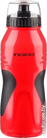 Бутылка для воды Indigo Comfort IN037 (красный/черный)