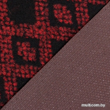 Придверный коврик SunStep Fusion 50х80 37-112 (черный/красный)