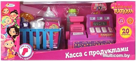 Касса игрушечная Играем вместе Сказочный патруль. С набором продуктов 1808U218-R1