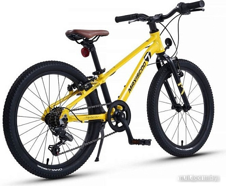 Детский велосипед Maxiscoo 7Bike 20 M200 2024 (желтый)