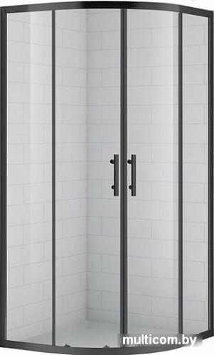 Душевой уголок Cezares Eco-O-R-2-90-C-Nero