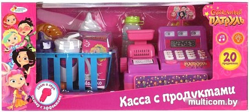 Касса игрушечная Играем вместе Сказочный патруль. С набором продуктов 1808U218-R1