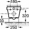 Унитаз Roca Dama (346787000) без крышки