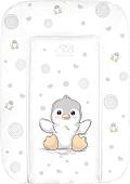 Пеленальный матрас Sweet Baby Pinguino New Grigio 48x71 (пингвин серый)