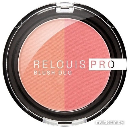 Румяна Relouis Pro Blush Duo 201