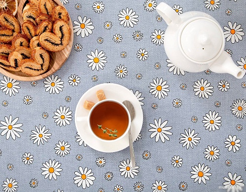 Скатерть АртПостель Ромашки СБ.150.260 260x150