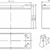 Аккумулятор для ИБП Delta HRL 12-7.2 (12В/7.2 А&amp;middot;ч)