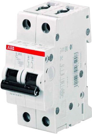 ABB S 202 2P С 40А 6кА 2M 2CDS252001R0404