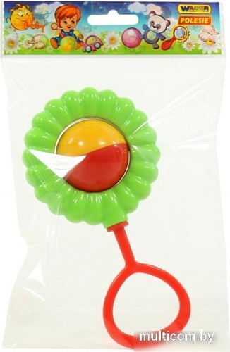 Погремушка Полесье Подсолнух (в пакете)