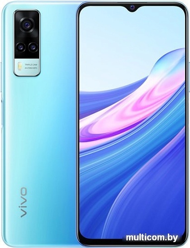 Смартфон Vivo Y31 4GB/64GB международная версия (голубой океан)