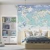 Фотообои Citydecor Детская Карта мира 357 400x260
