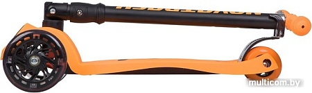 Самокат Novatrack Rainbow 120F.RAINBOW.OR8 (оранжевый)