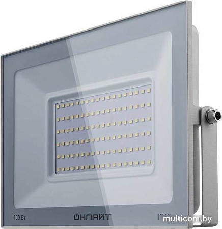 Фонарь Онлайт OFL-100-4K-WH-IP65-LED