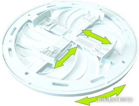 Вентиляционная решетка airRoxy круглая с регулированием 02-325