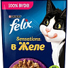 Пресервы Felix Sensations в желе с уткой и шпинатом 75 г