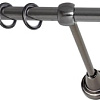 Lm Decor Гиро (антрацит, гладкая, 2.8м 16мм, 1 ряд)