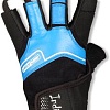Перчатки для фитнеса Indigo SB-16-8128 (M, черный/синий)