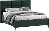 Кровать Трия Делана Тип 1 с подъемным механизмом 160x200 (велюр Confetti Deep forest)